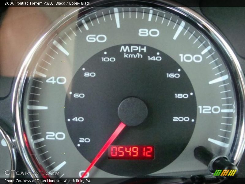 Black / Ebony Black 2006 Pontiac Torrent AWD