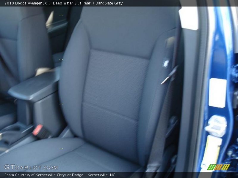 Deep Water Blue Pearl / Dark Slate Gray 2010 Dodge Avenger SXT