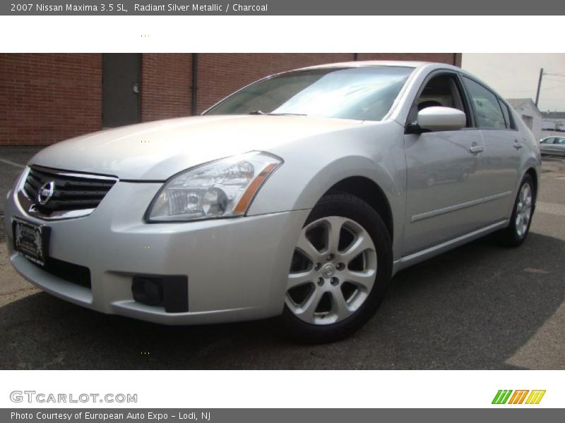 Radiant Silver Metallic / Charcoal 2007 Nissan Maxima 3.5 SL