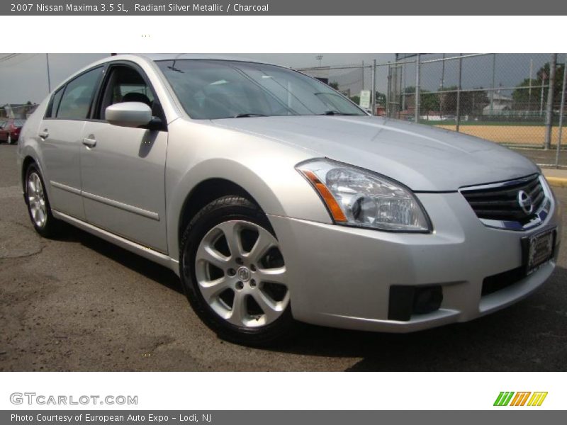 Radiant Silver Metallic / Charcoal 2007 Nissan Maxima 3.5 SL