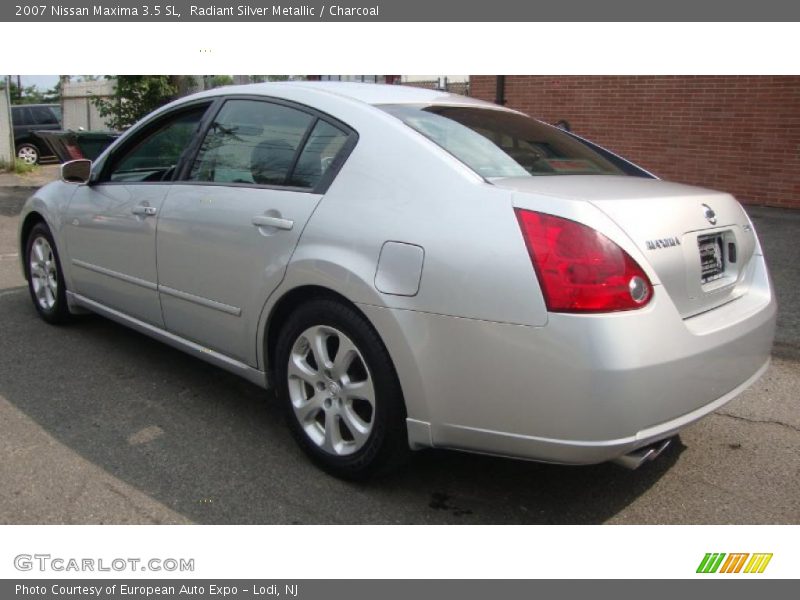 Radiant Silver Metallic / Charcoal 2007 Nissan Maxima 3.5 SL