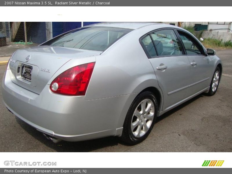 Radiant Silver Metallic / Charcoal 2007 Nissan Maxima 3.5 SL