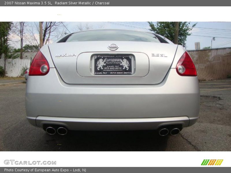 Radiant Silver Metallic / Charcoal 2007 Nissan Maxima 3.5 SL