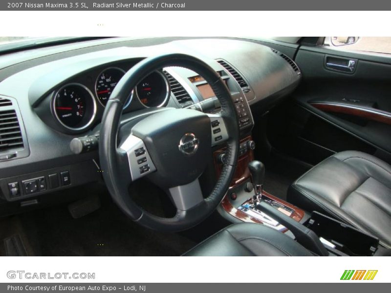 Radiant Silver Metallic / Charcoal 2007 Nissan Maxima 3.5 SL