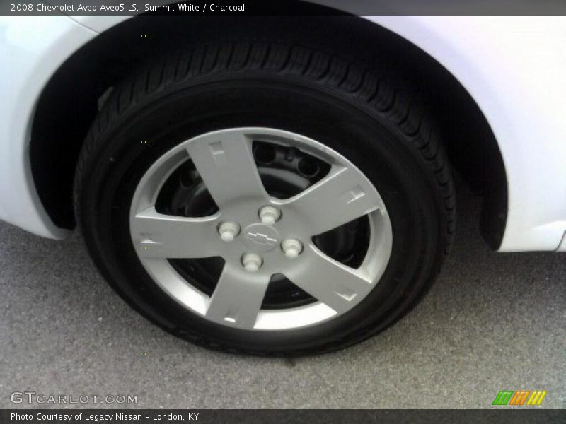 Summit White / Charcoal 2008 Chevrolet Aveo Aveo5 LS
