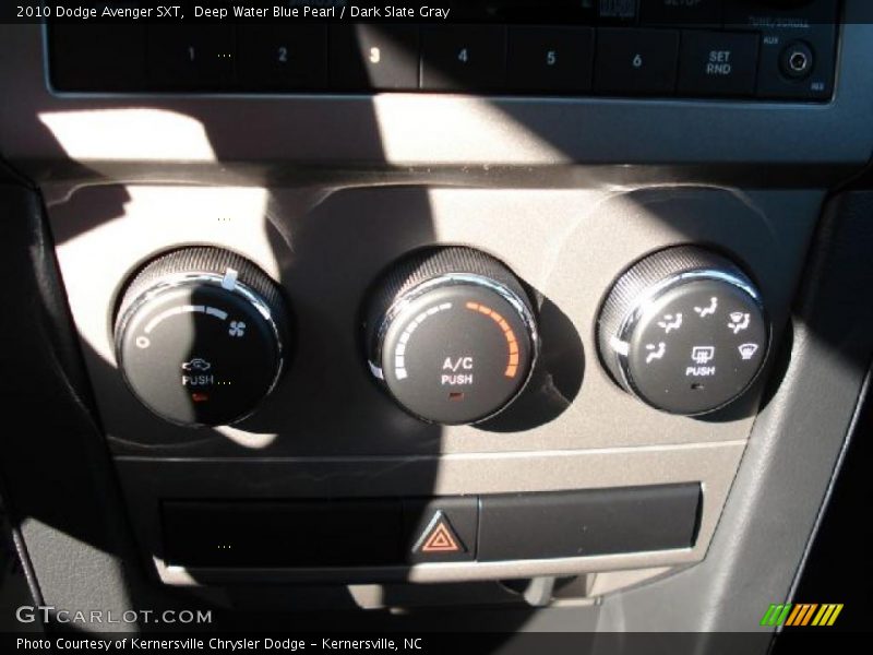 Deep Water Blue Pearl / Dark Slate Gray 2010 Dodge Avenger SXT