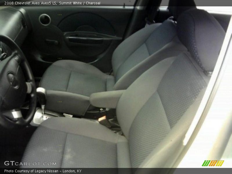 Summit White / Charcoal 2008 Chevrolet Aveo Aveo5 LS