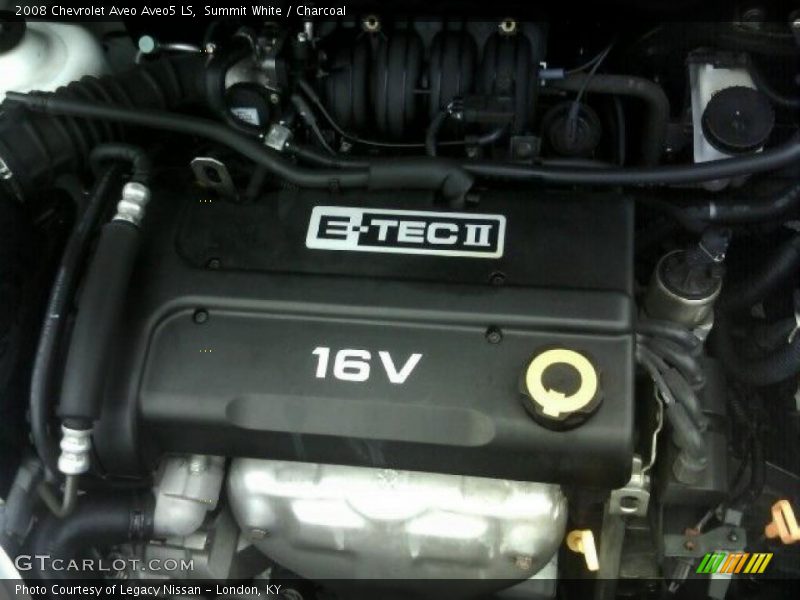 Summit White / Charcoal 2008 Chevrolet Aveo Aveo5 LS