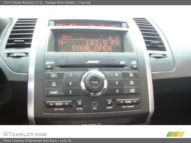 Radiant Silver Metallic / Charcoal 2007 Nissan Maxima 3.5 SL