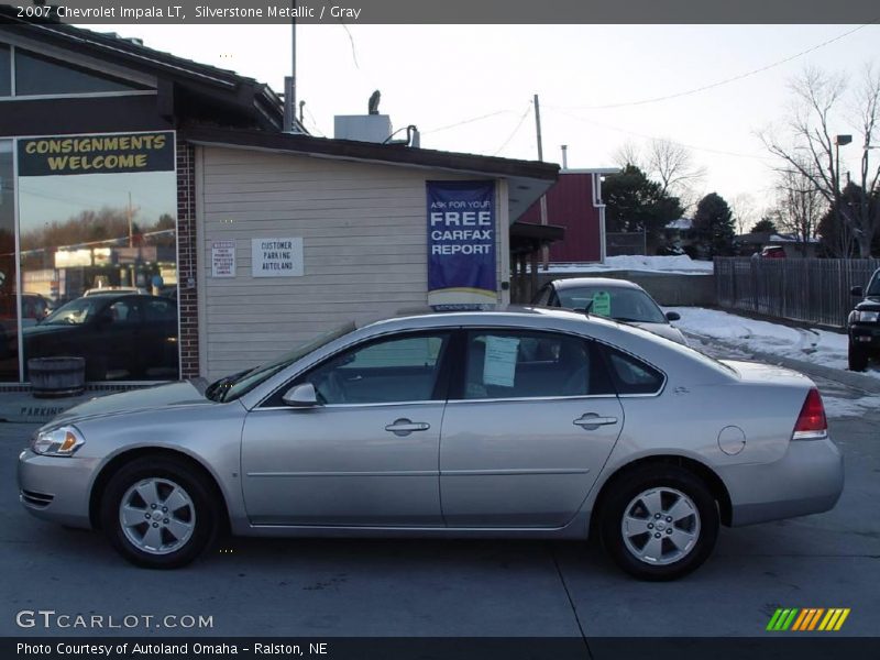 Silverstone Metallic / Gray 2007 Chevrolet Impala LT