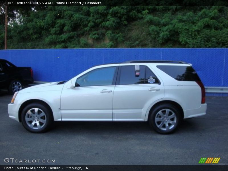 White Diamond / Cashmere 2007 Cadillac SRX 4 V6 AWD