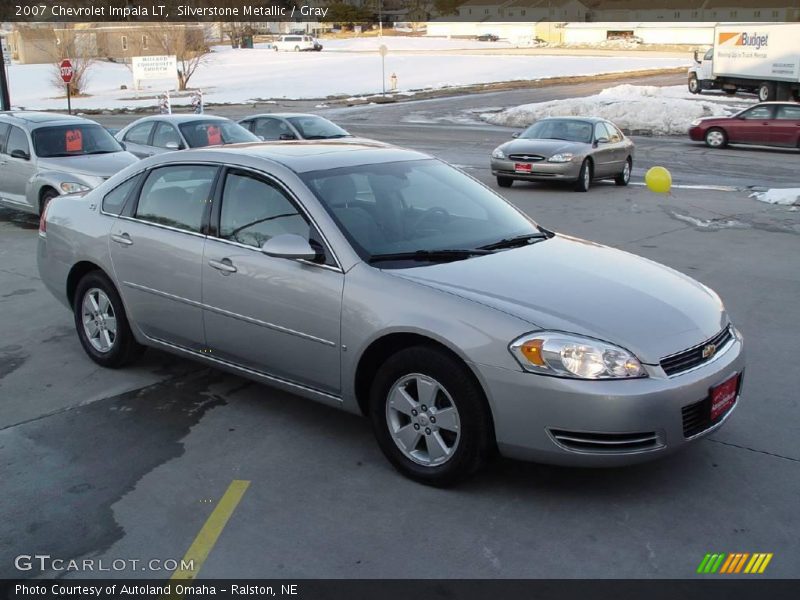 Silverstone Metallic / Gray 2007 Chevrolet Impala LT