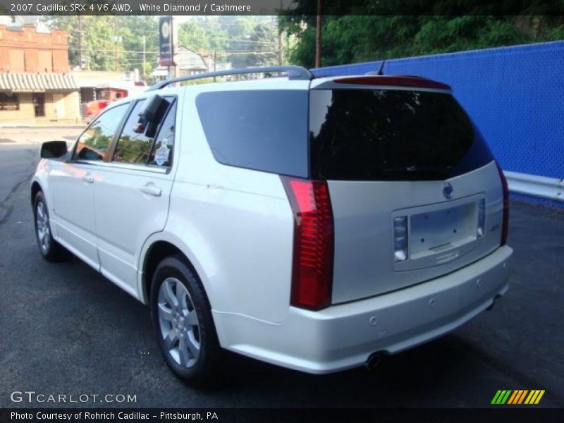 White Diamond / Cashmere 2007 Cadillac SRX 4 V6 AWD