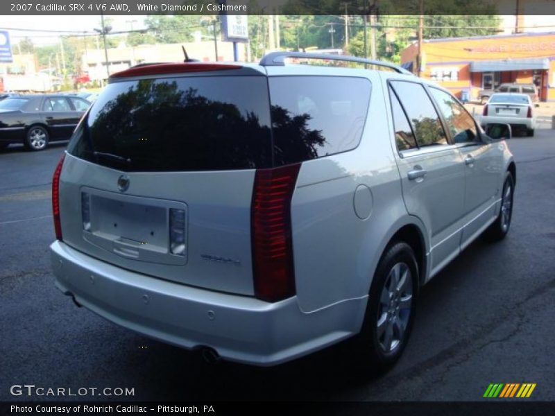 White Diamond / Cashmere 2007 Cadillac SRX 4 V6 AWD