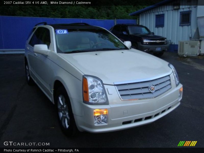 White Diamond / Cashmere 2007 Cadillac SRX 4 V6 AWD