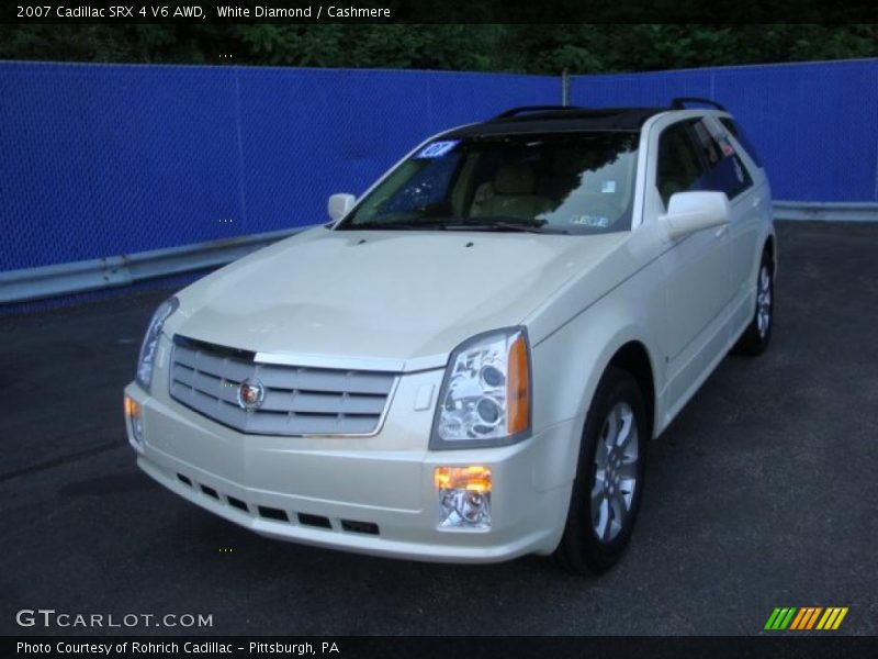 White Diamond / Cashmere 2007 Cadillac SRX 4 V6 AWD