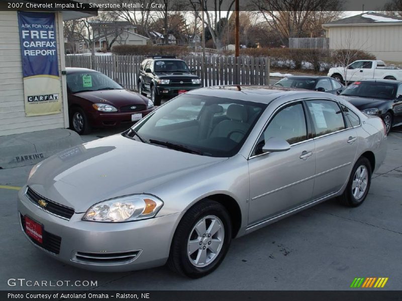 Silverstone Metallic / Gray 2007 Chevrolet Impala LT