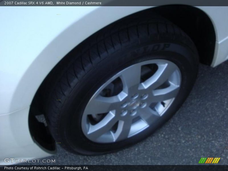 White Diamond / Cashmere 2007 Cadillac SRX 4 V6 AWD