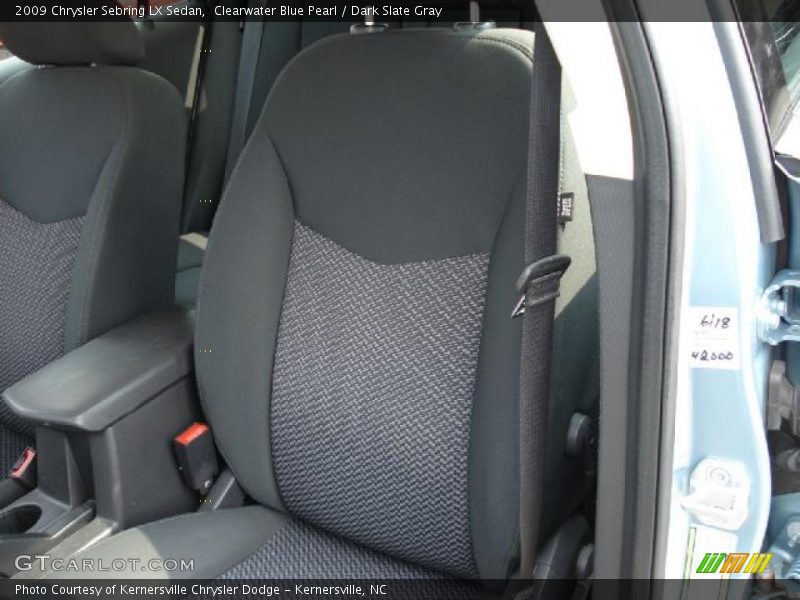 Clearwater Blue Pearl / Dark Slate Gray 2009 Chrysler Sebring LX Sedan