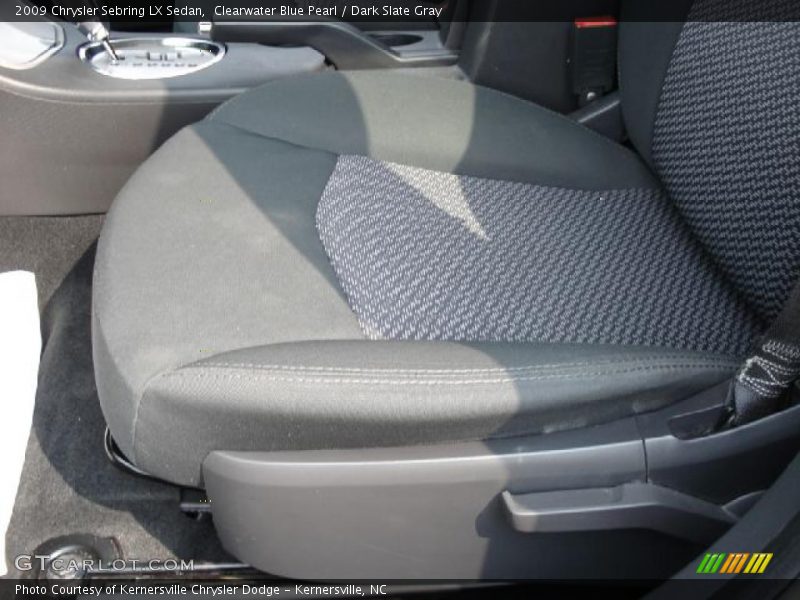 Clearwater Blue Pearl / Dark Slate Gray 2009 Chrysler Sebring LX Sedan