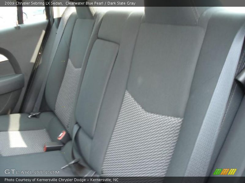 Clearwater Blue Pearl / Dark Slate Gray 2009 Chrysler Sebring LX Sedan