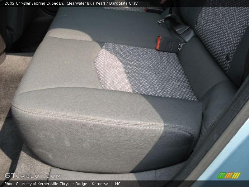 Clearwater Blue Pearl / Dark Slate Gray 2009 Chrysler Sebring LX Sedan