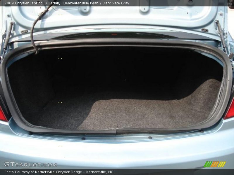 Clearwater Blue Pearl / Dark Slate Gray 2009 Chrysler Sebring LX Sedan