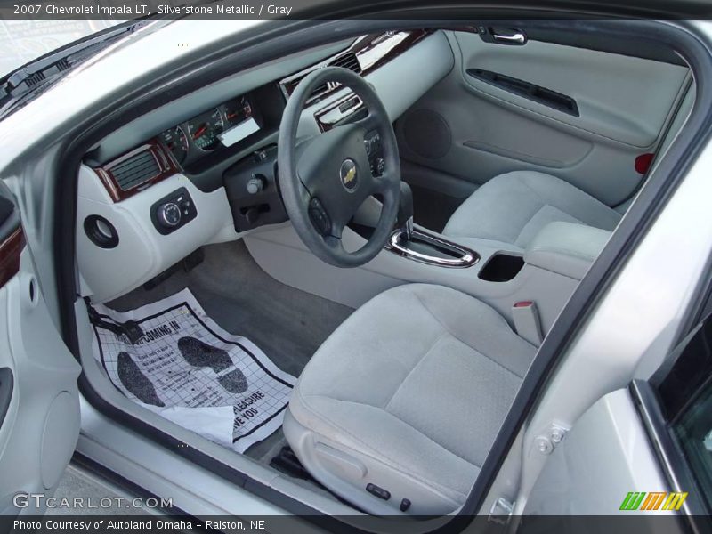 Silverstone Metallic / Gray 2007 Chevrolet Impala LT