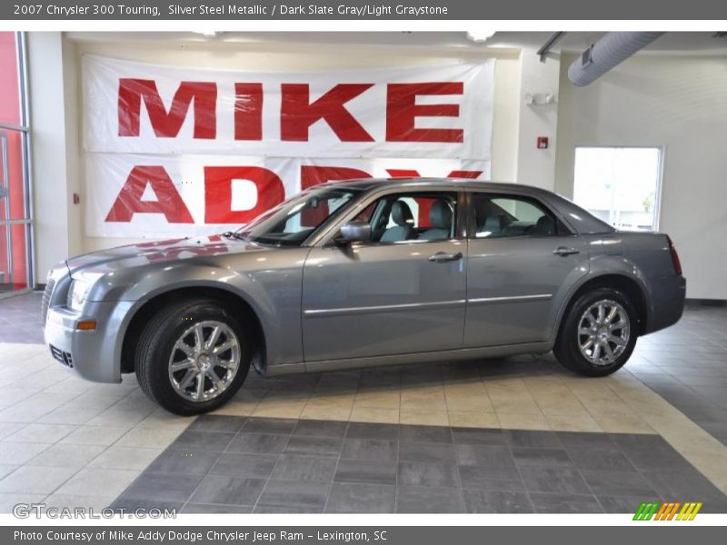 Silver Steel Metallic / Dark Slate Gray/Light Graystone 2007 Chrysler 300 Touring