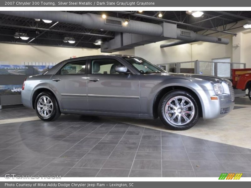 Silver Steel Metallic / Dark Slate Gray/Light Graystone 2007 Chrysler 300 Touring