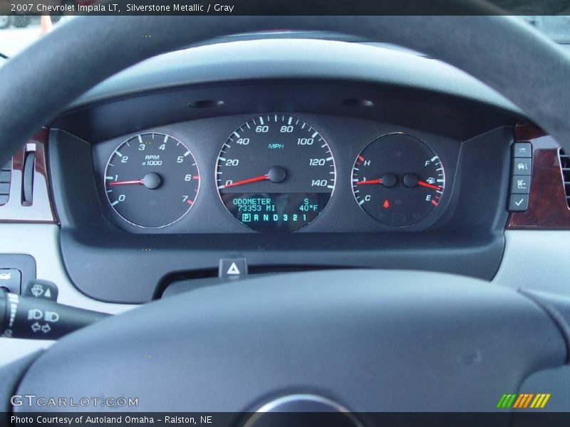 Silverstone Metallic / Gray 2007 Chevrolet Impala LT