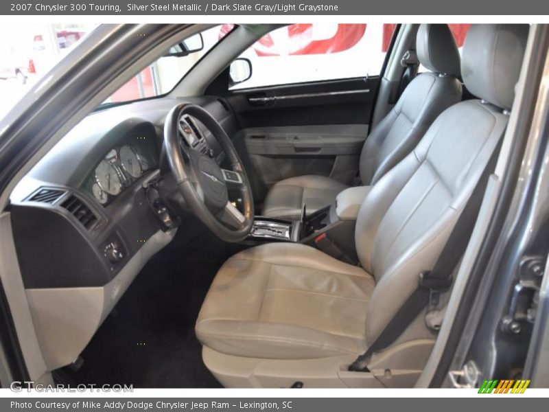 Silver Steel Metallic / Dark Slate Gray/Light Graystone 2007 Chrysler 300 Touring