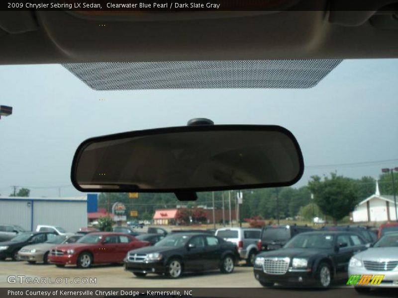 Clearwater Blue Pearl / Dark Slate Gray 2009 Chrysler Sebring LX Sedan