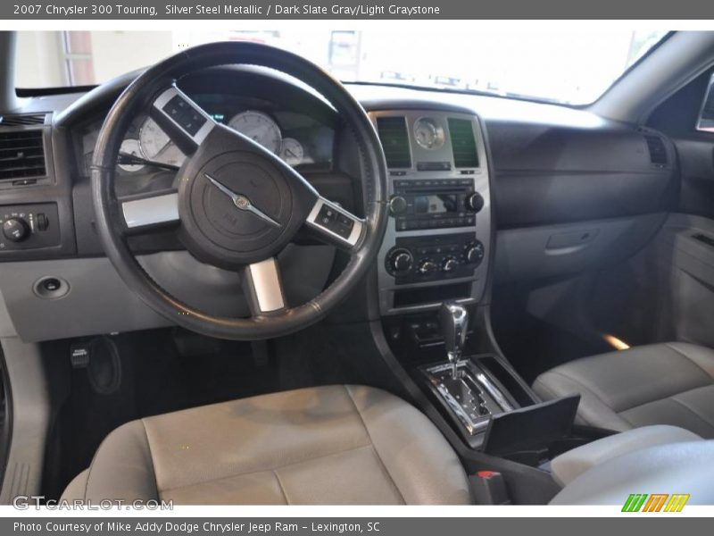 Silver Steel Metallic / Dark Slate Gray/Light Graystone 2007 Chrysler 300 Touring