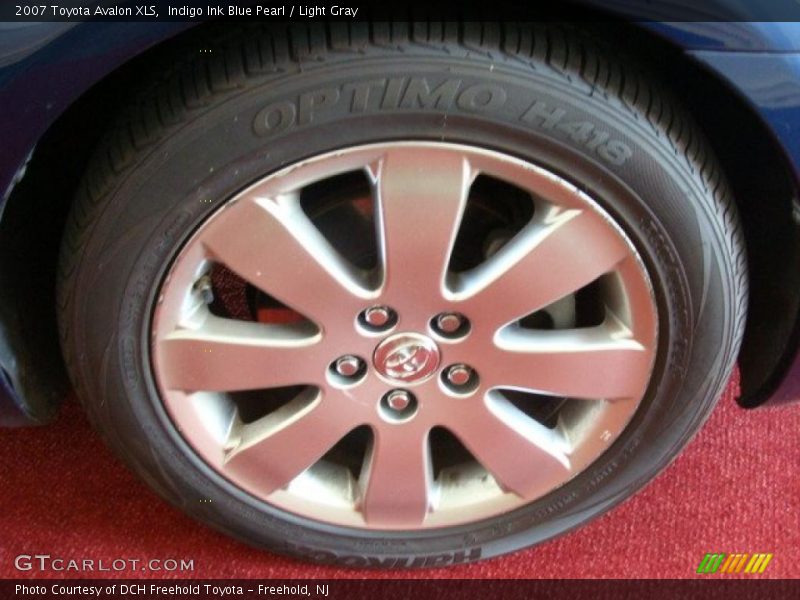 Indigo Ink Blue Pearl / Light Gray 2007 Toyota Avalon XLS