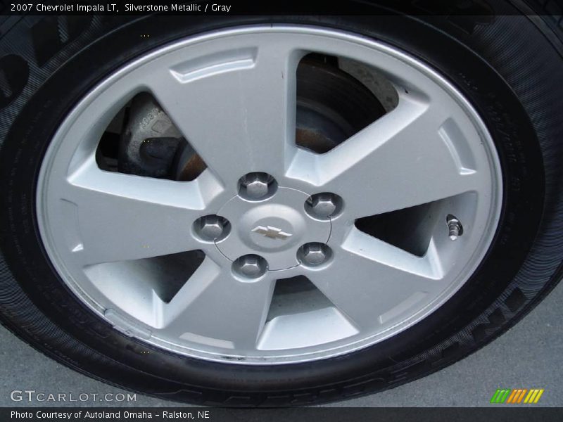Silverstone Metallic / Gray 2007 Chevrolet Impala LT