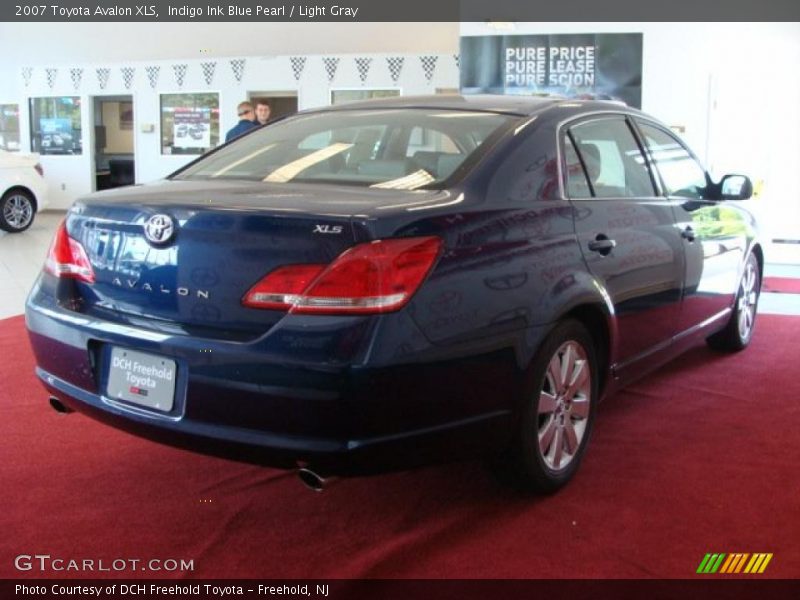 Indigo Ink Blue Pearl / Light Gray 2007 Toyota Avalon XLS
