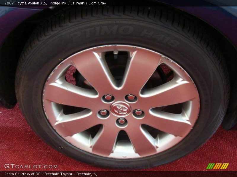 Indigo Ink Blue Pearl / Light Gray 2007 Toyota Avalon XLS