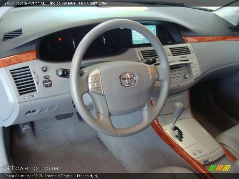 Indigo Ink Blue Pearl / Light Gray 2007 Toyota Avalon XLS