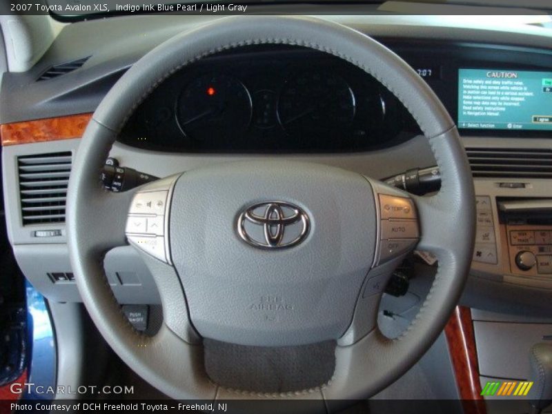 Indigo Ink Blue Pearl / Light Gray 2007 Toyota Avalon XLS