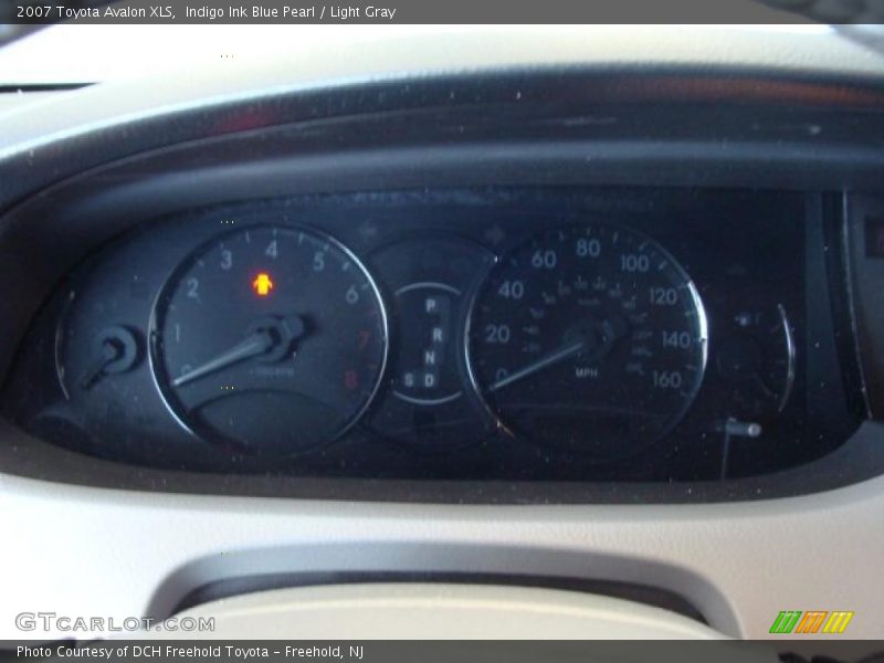 Indigo Ink Blue Pearl / Light Gray 2007 Toyota Avalon XLS