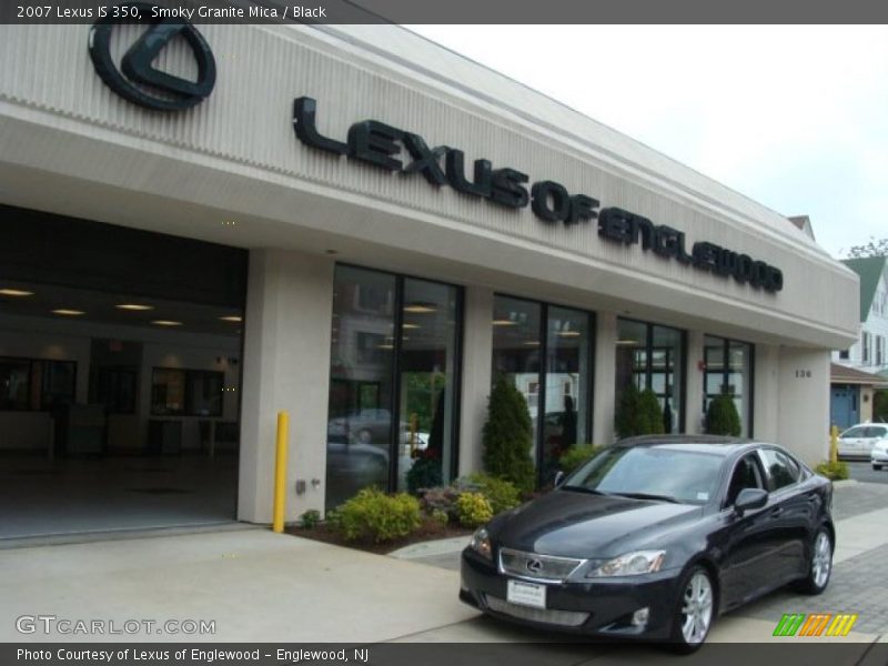 Smoky Granite Mica / Black 2007 Lexus IS 350