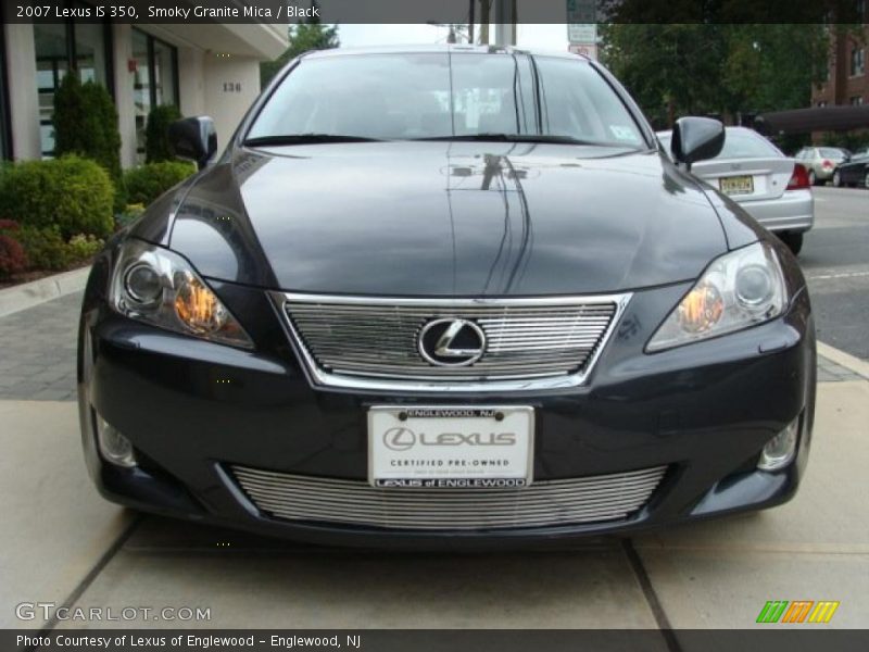 Smoky Granite Mica / Black 2007 Lexus IS 350