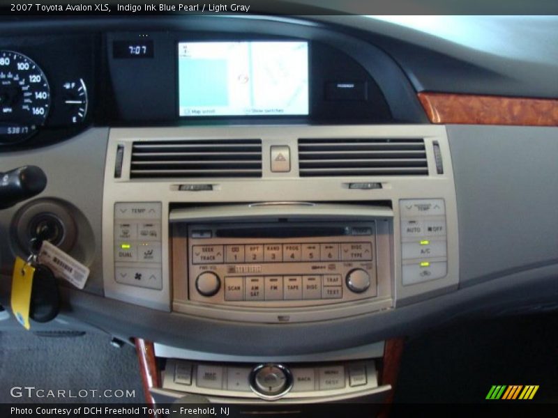 Indigo Ink Blue Pearl / Light Gray 2007 Toyota Avalon XLS