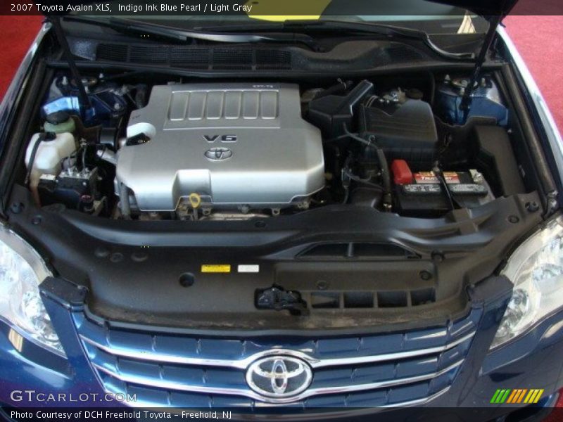 Indigo Ink Blue Pearl / Light Gray 2007 Toyota Avalon XLS