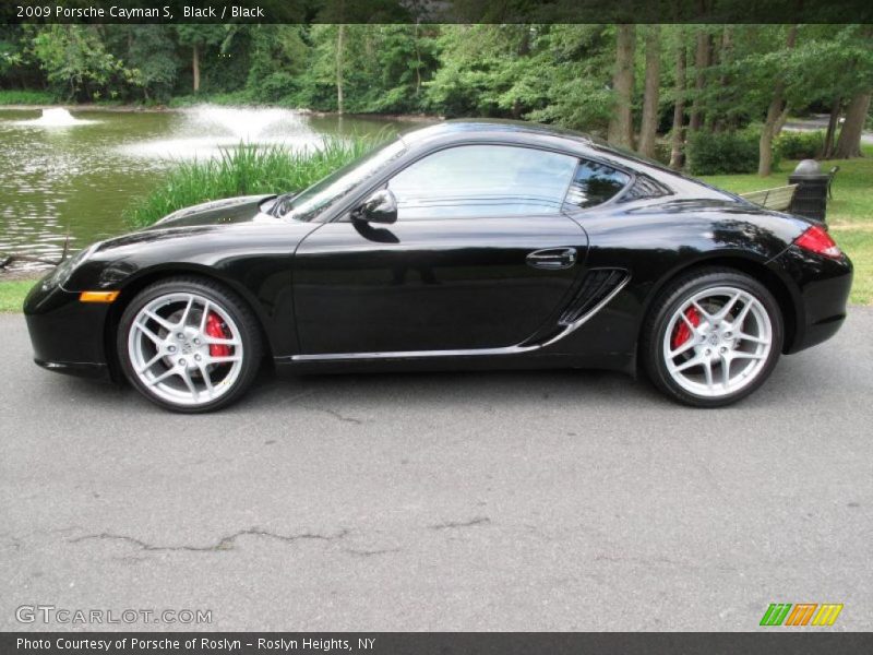 Black / Black 2009 Porsche Cayman S