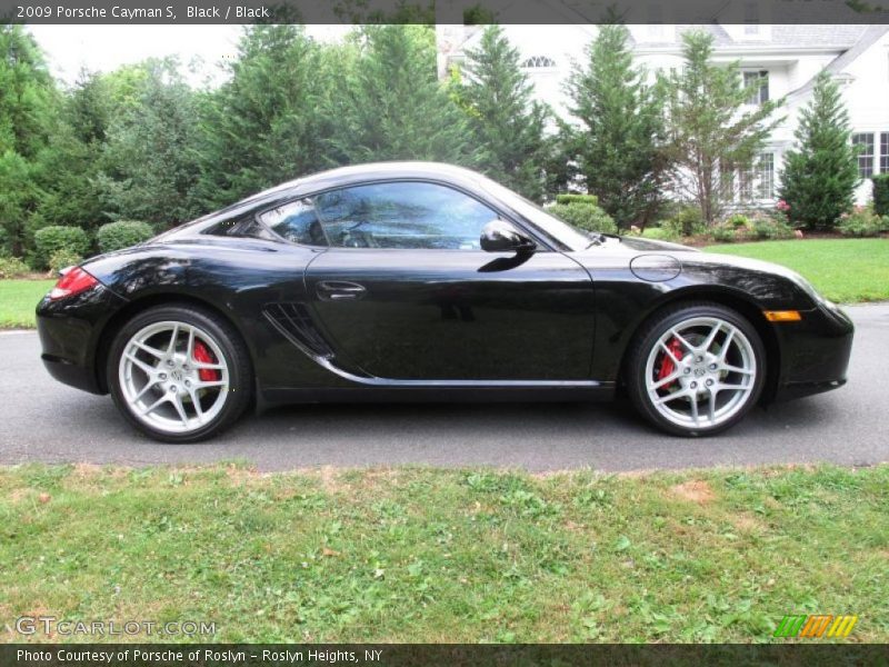 Black / Black 2009 Porsche Cayman S