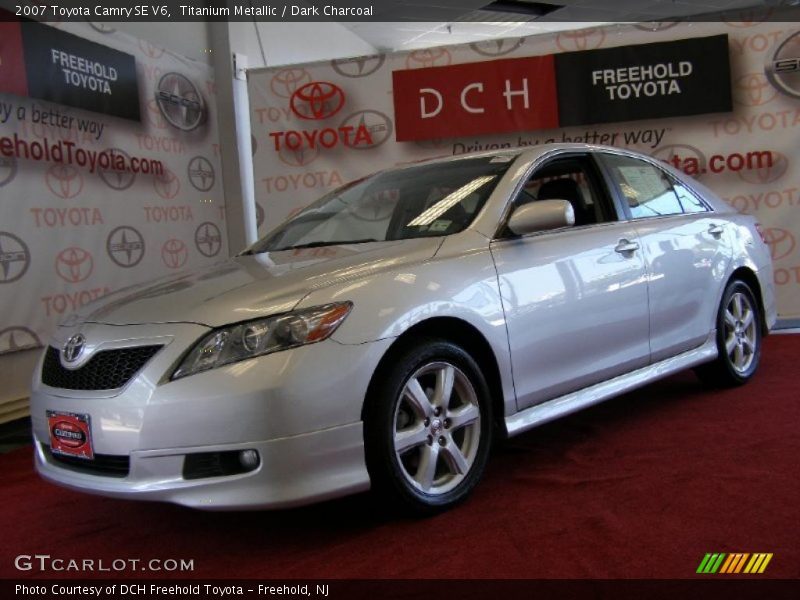 Titanium Metallic / Dark Charcoal 2007 Toyota Camry SE V6