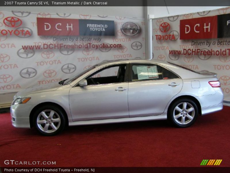 Titanium Metallic / Dark Charcoal 2007 Toyota Camry SE V6