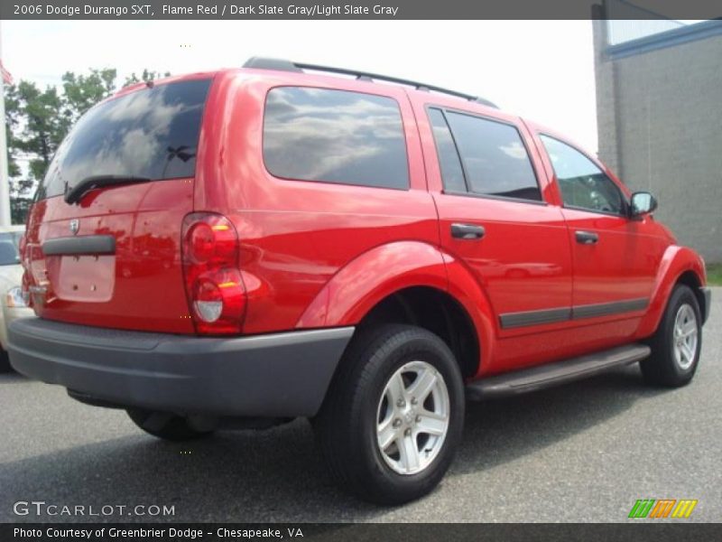 Flame Red / Dark Slate Gray/Light Slate Gray 2006 Dodge Durango SXT